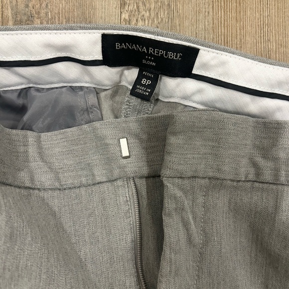Banana Republic womens gray ankle pants - Picture 3 of 6